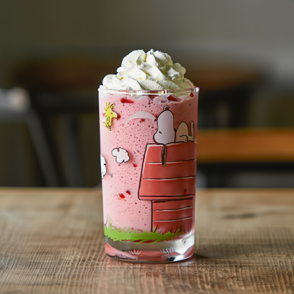 Aesthetic Snoopy Glass