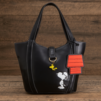 Snoopy Pebble Textured Purse