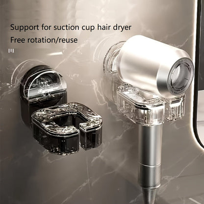 Wall Mounted Hair Dryer Stand Holder