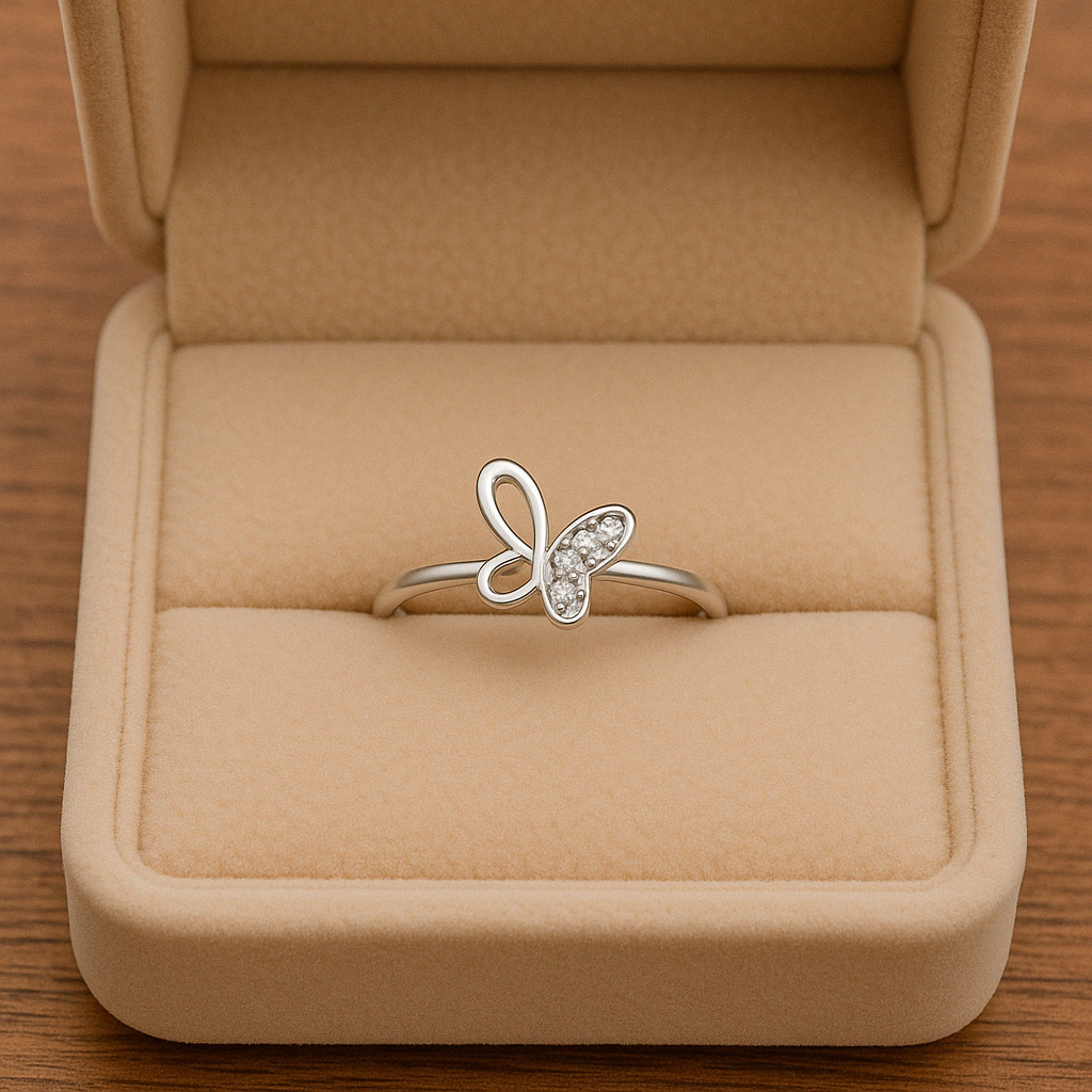 Butterfly Silver Ring