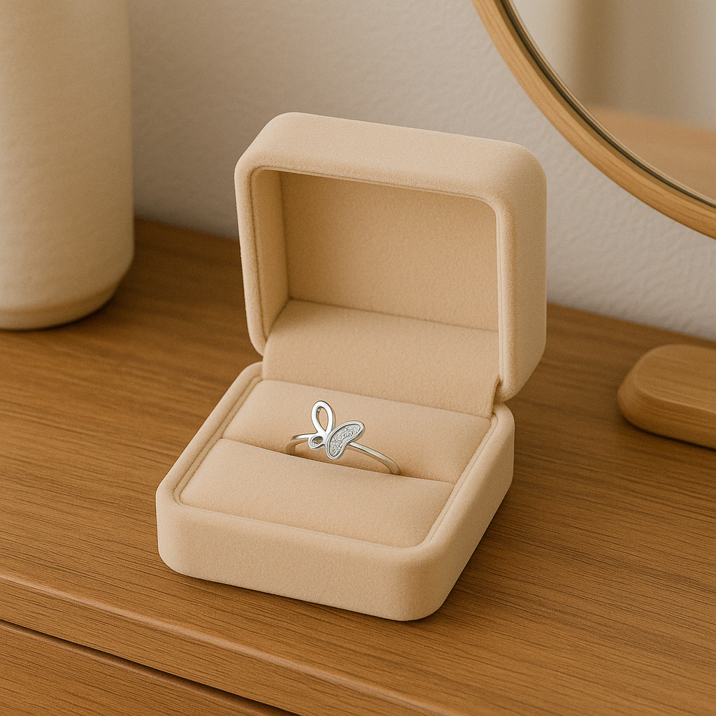 Butterfly Silver Ring