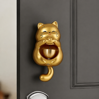 Golden Cat Doorbell