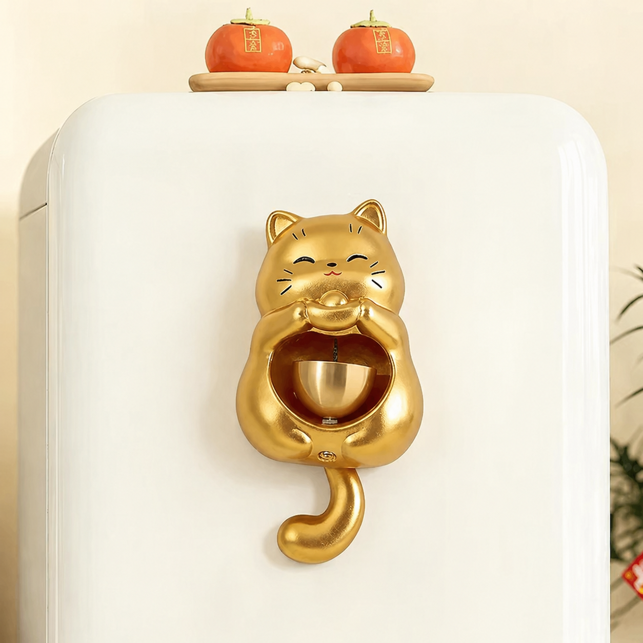 Golden Cat Doorbell