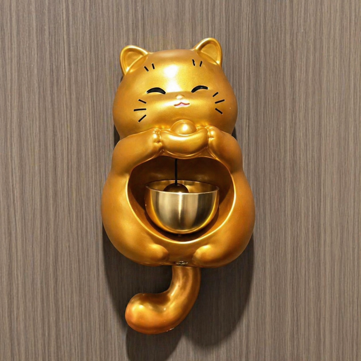 Golden Cat Doorbell
