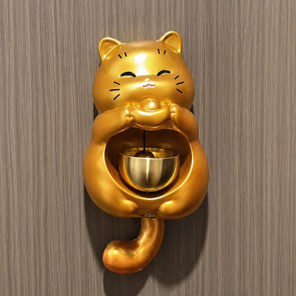 Golden Cat Doorbell