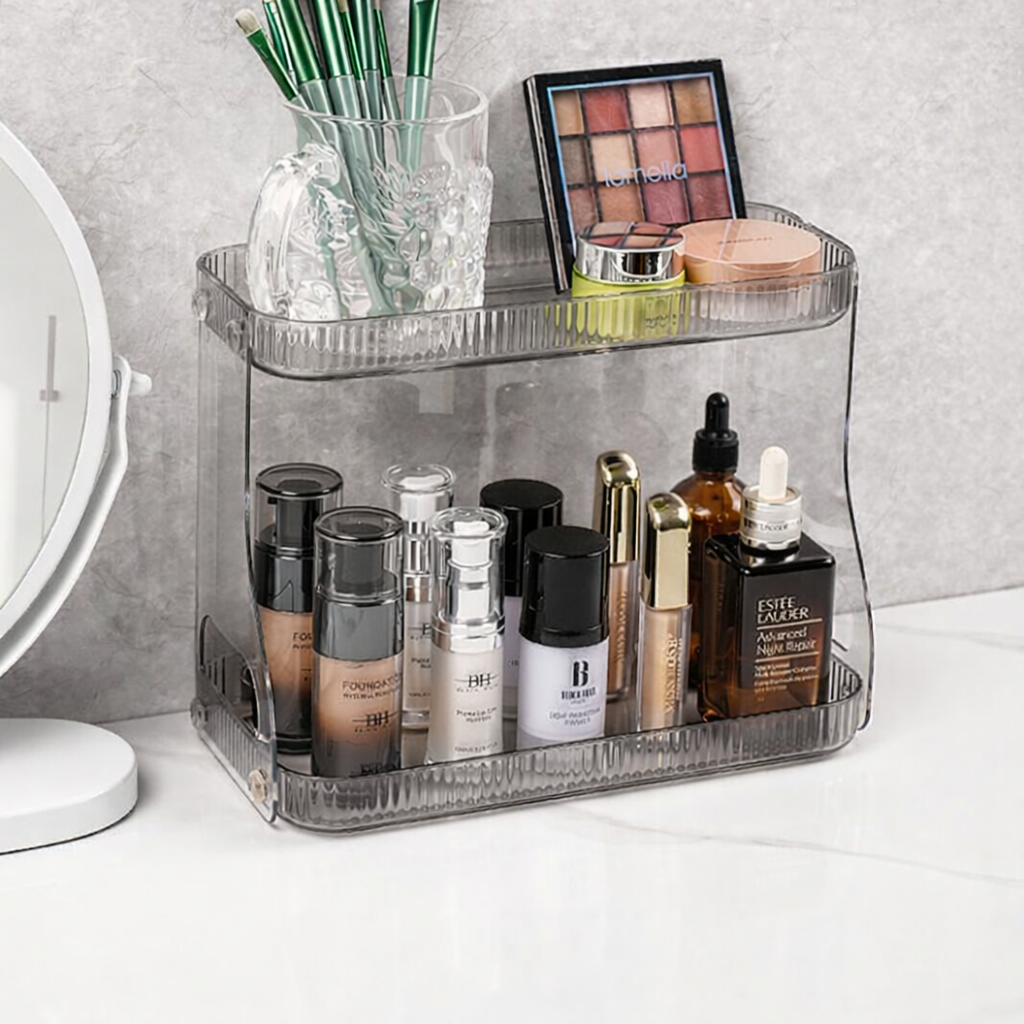 2-Tier Corner Shelf Organizer