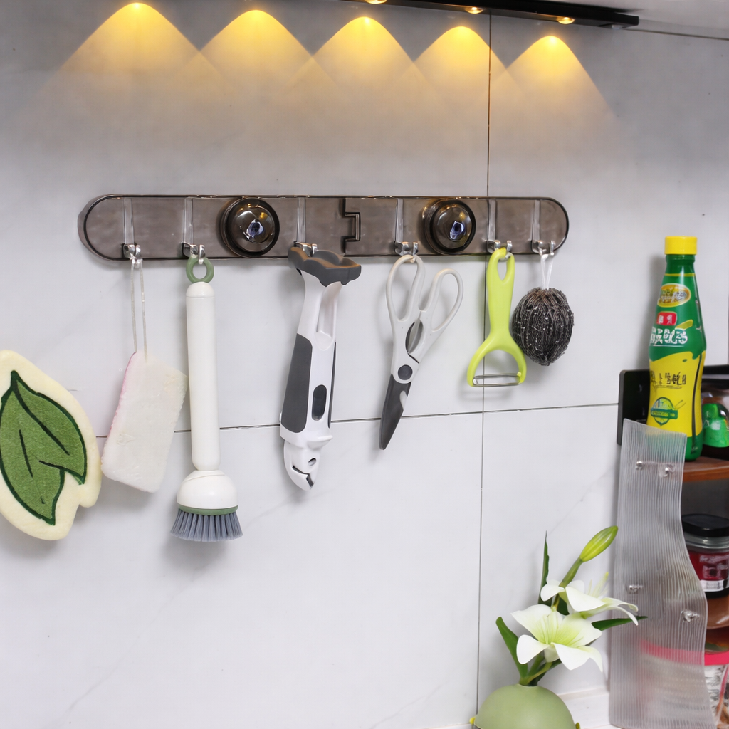 Corner Suction Hook Rack