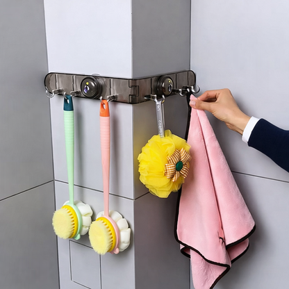 Corner Suction Hook Rack