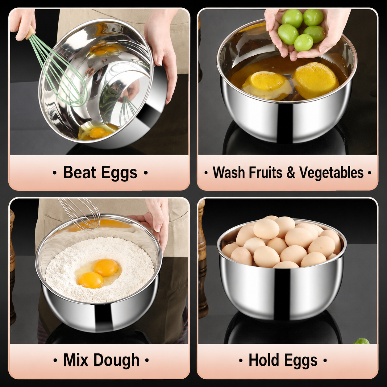 Kitchen Prep Bowl with Lid