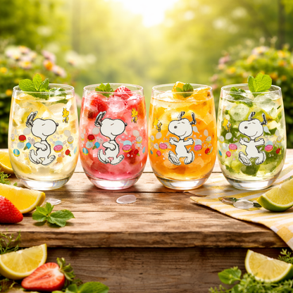 Snoopy Aesthetic Glass