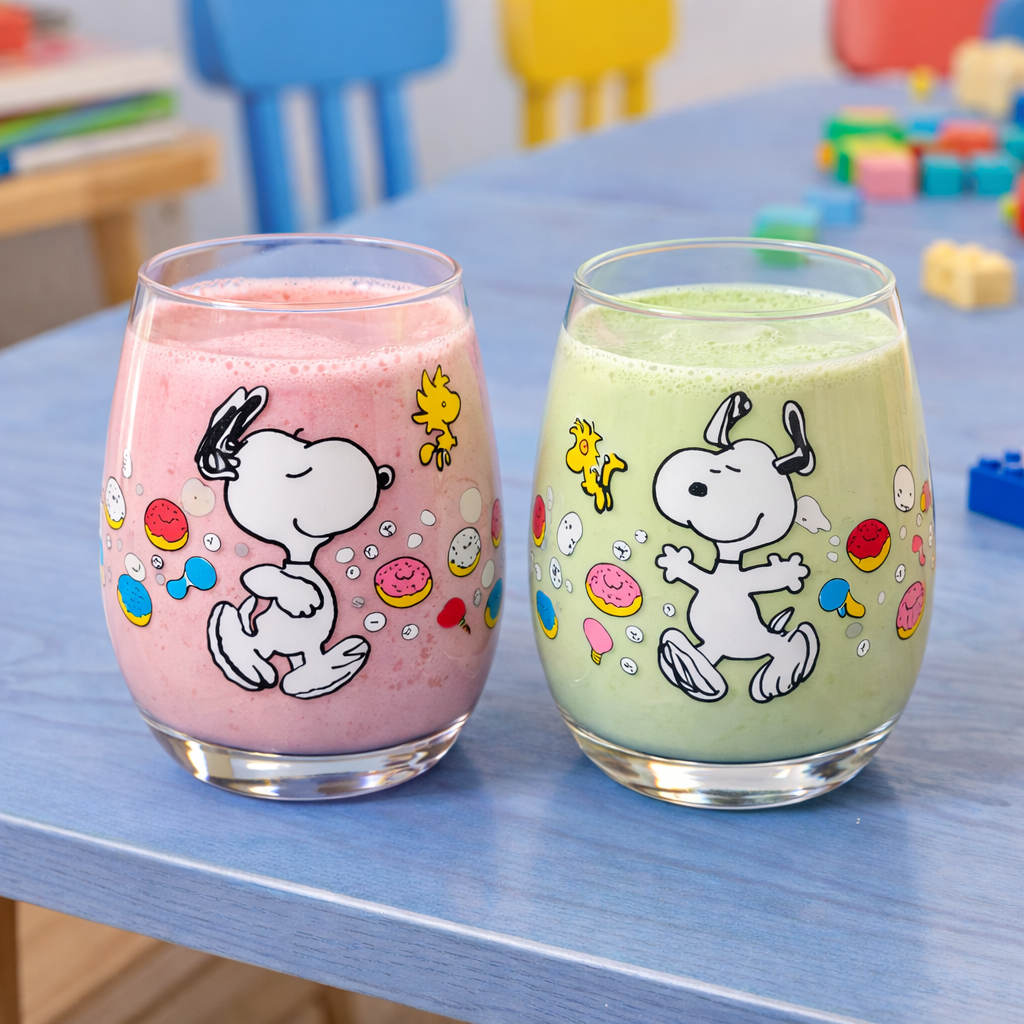 Snoopy Aesthetic Glass