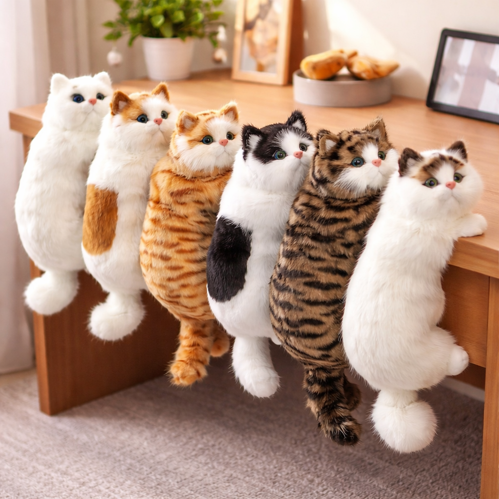 Cute Hanging Plush Cat
