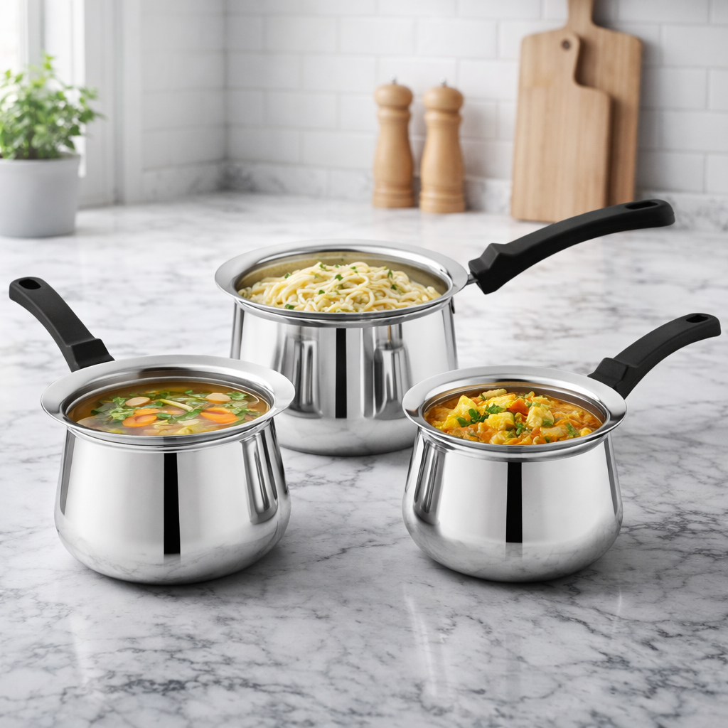 Stainless Steel Warmer Set