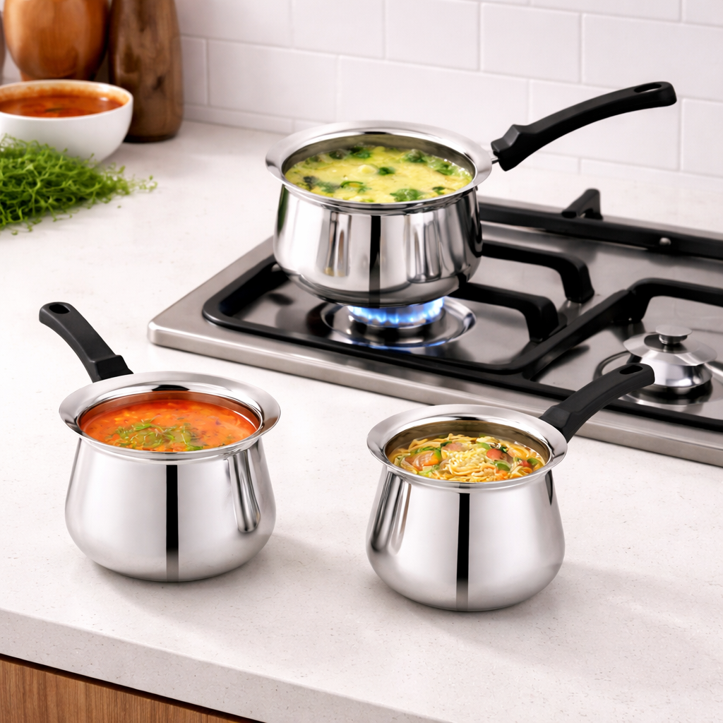 Stainless Steel Warmer Set