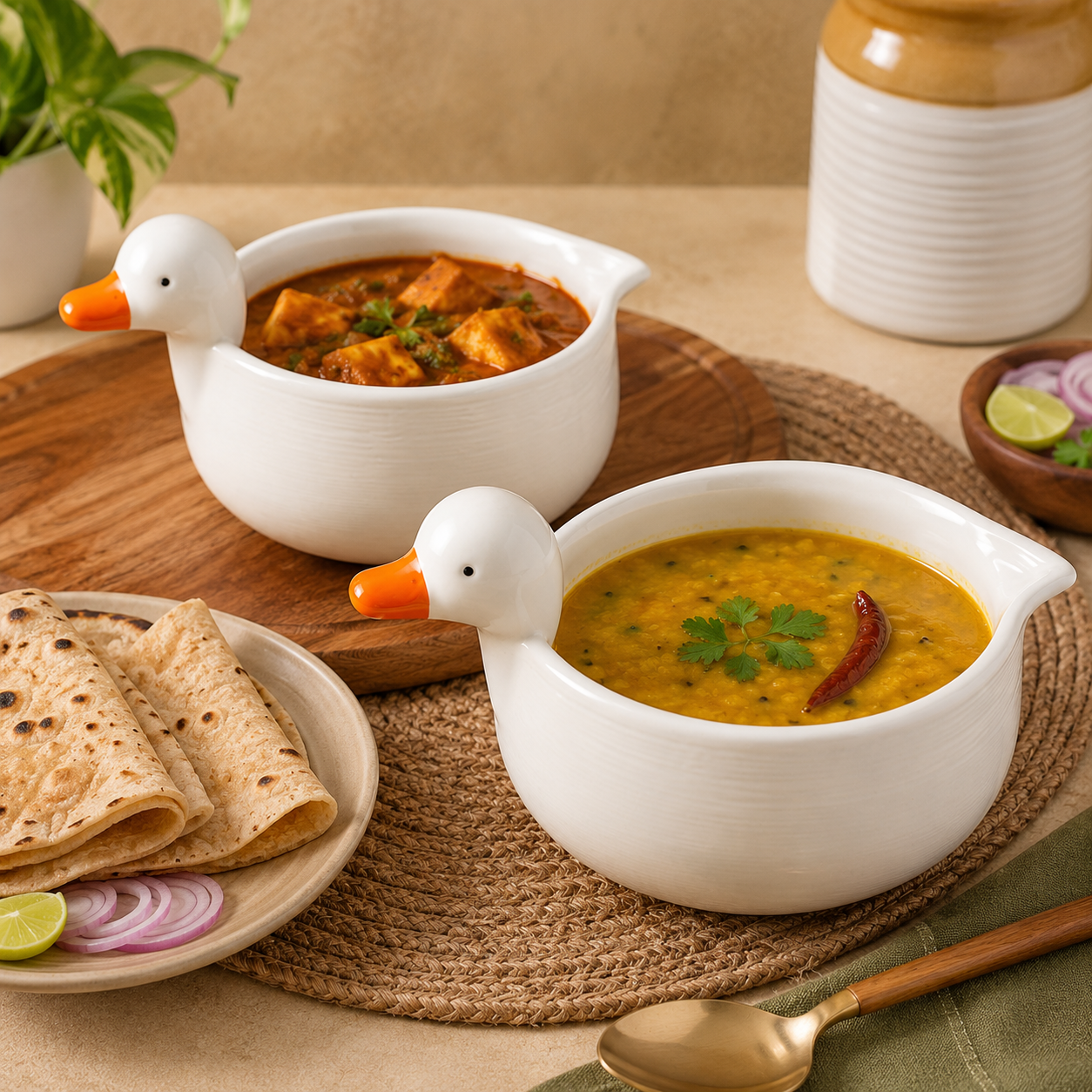 Duck Delight Serving Bowl