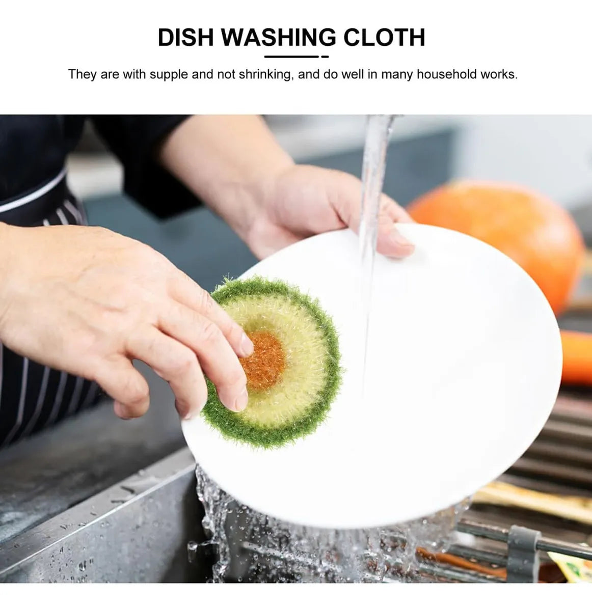 Fruit Shape Sponges Scrubber