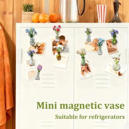 Mini Magnetic Flower Vase