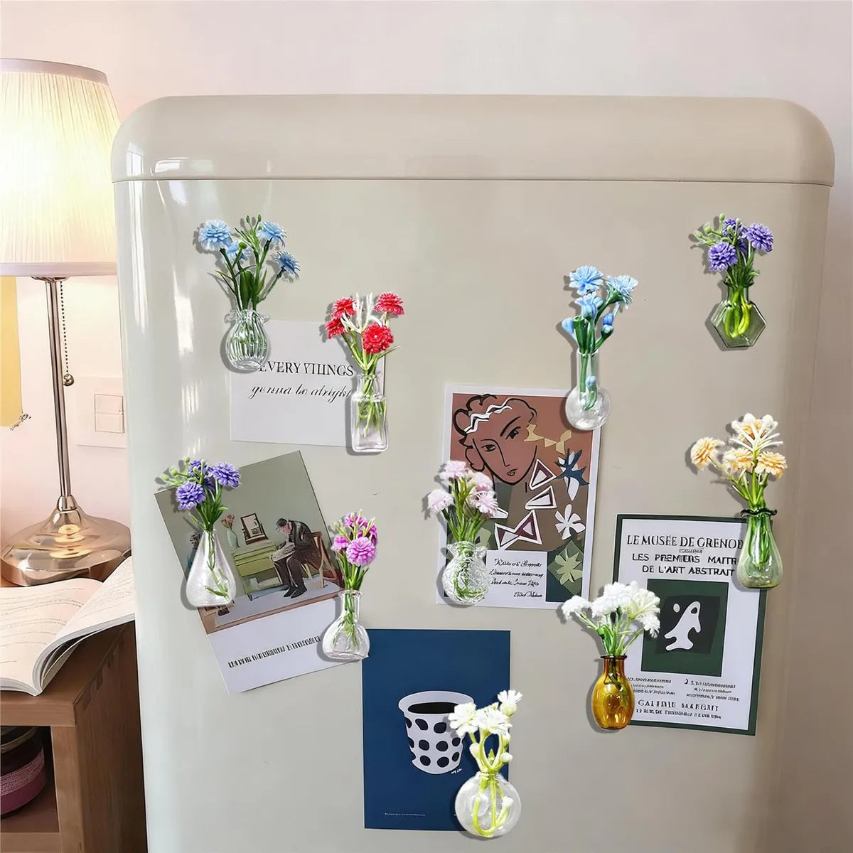 Mini Magnetic Flower Vase