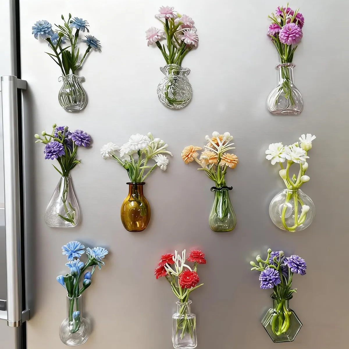 Mini Magnetic Flower Vase