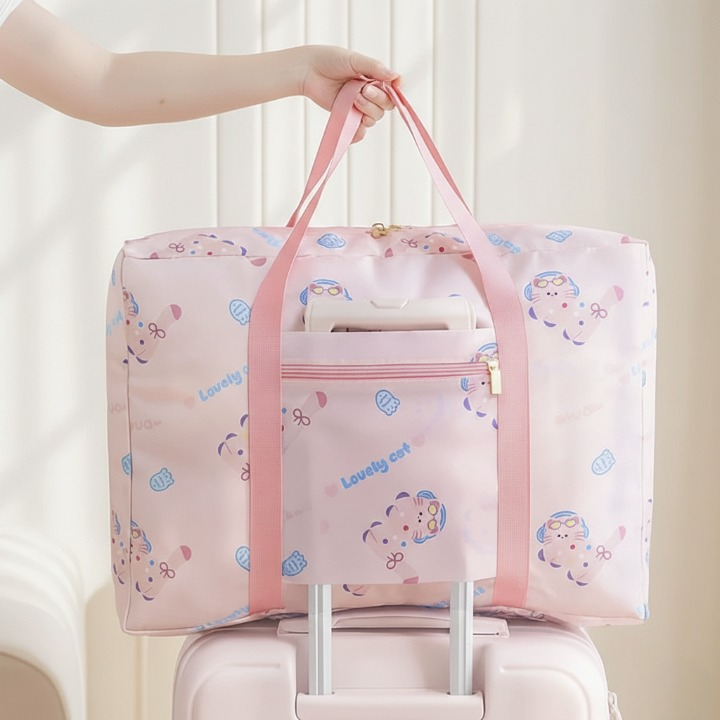 Cartoon Travel Packing Bag