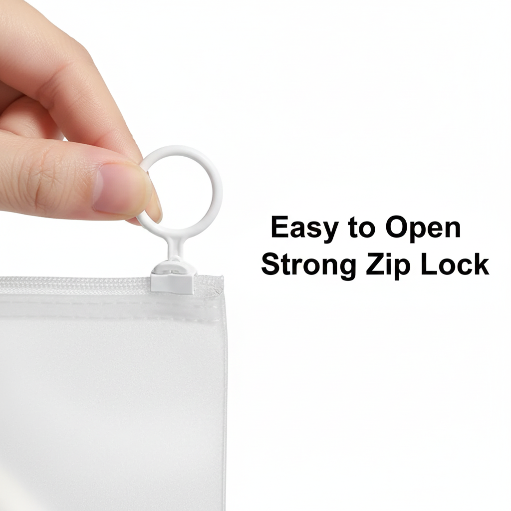 Transparent Storage Pouches