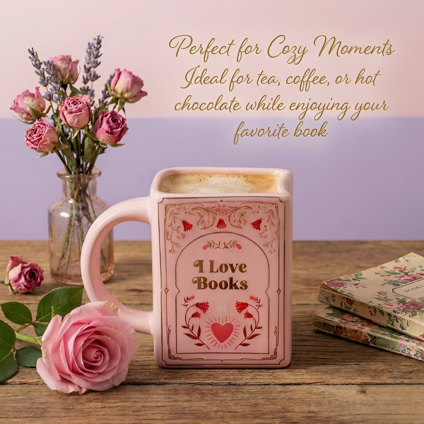 Ceramic Book Mug