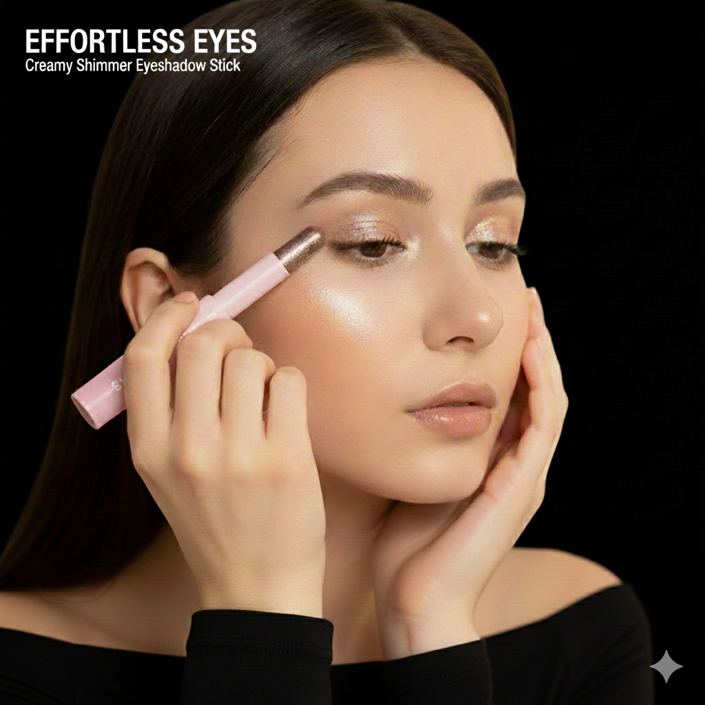 Eye Shadow Crystal Jelly Stick  (Pack of 6)