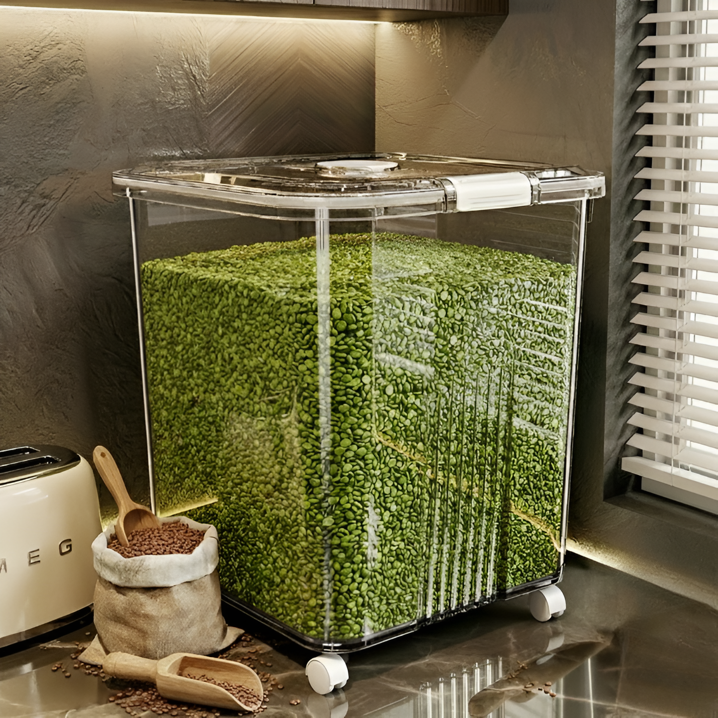 Airtight Grain Storage Container