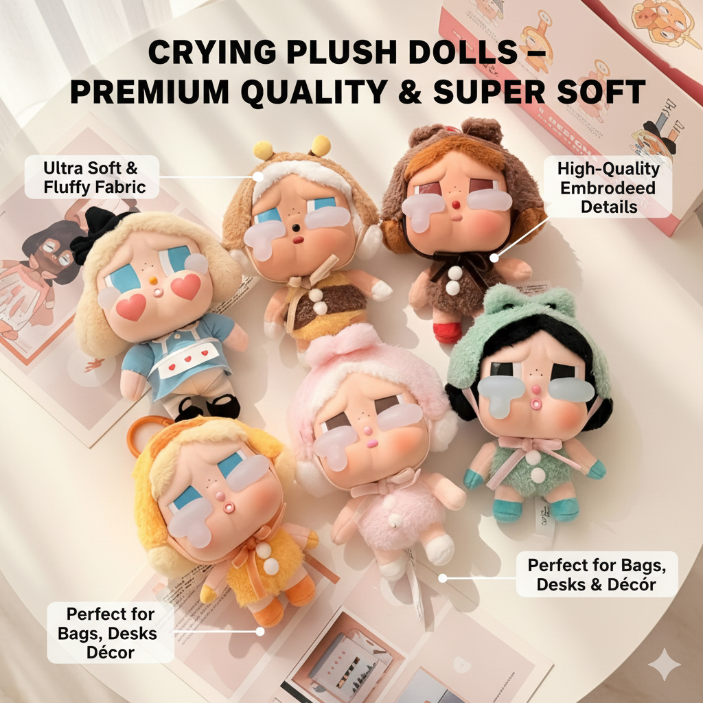 Crying Plush Dolls
