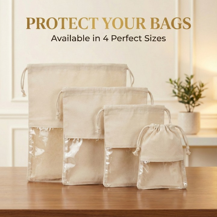 Transparent Handbag Protector Cover