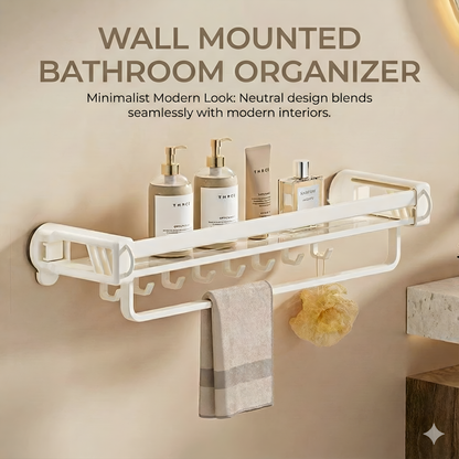Wall Mounted Bathroom Organizer