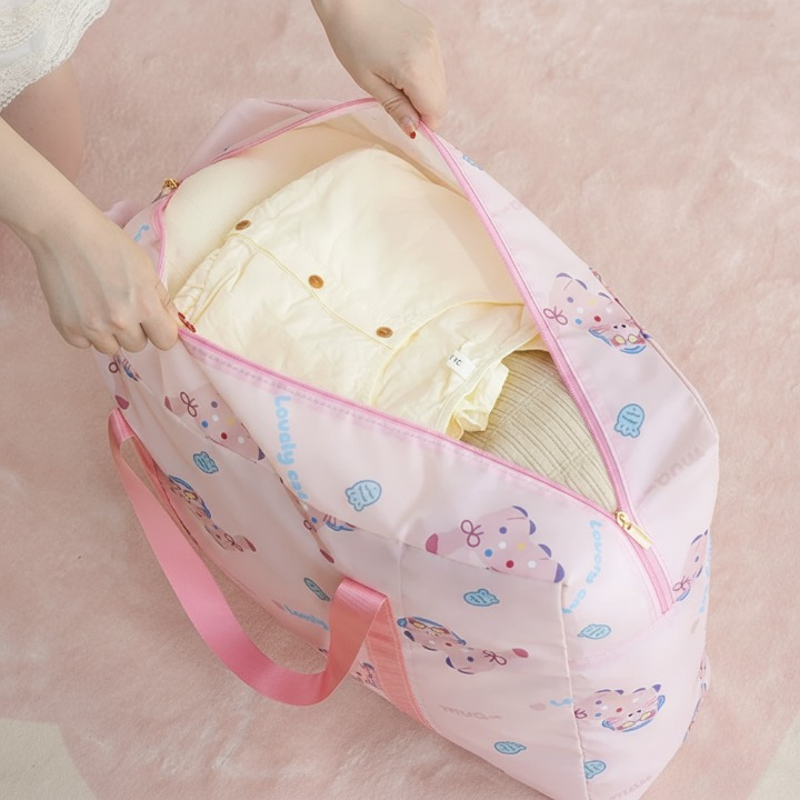 Cartoon Travel Packing Bag