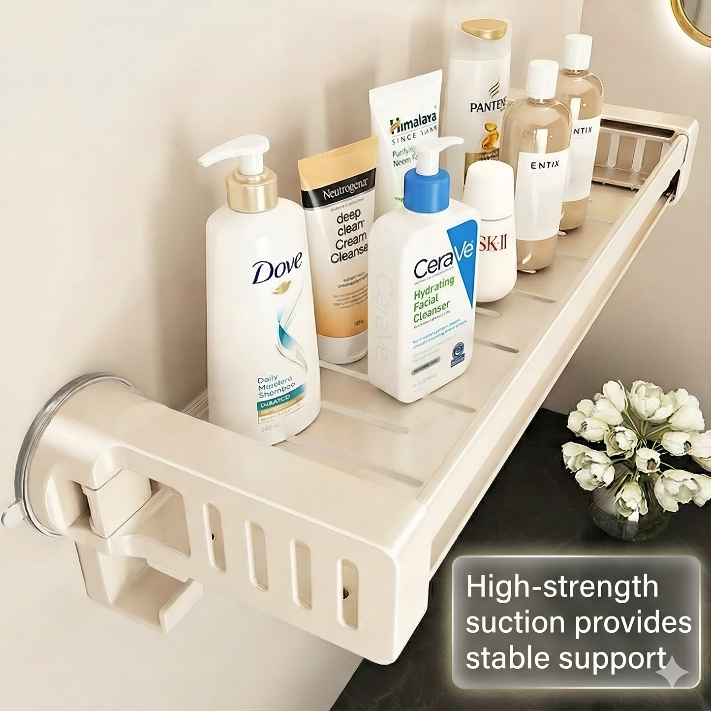 Wall Mounted Bathroom Organizer