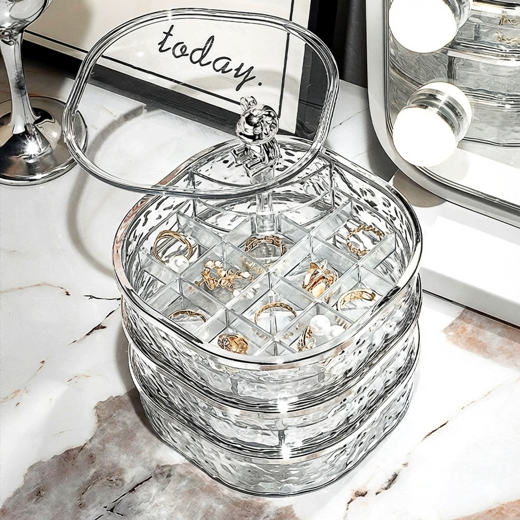 Crystal Jewelry Storage Box