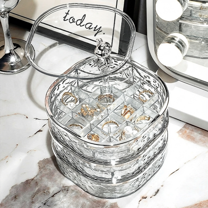 Crystal Jewelry Storage Box