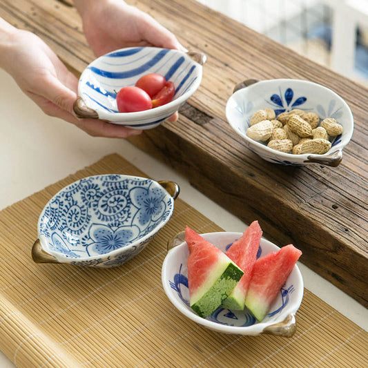 Ceramic Bowl With Handle
