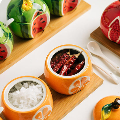 Fruit Shaped Spice Jar