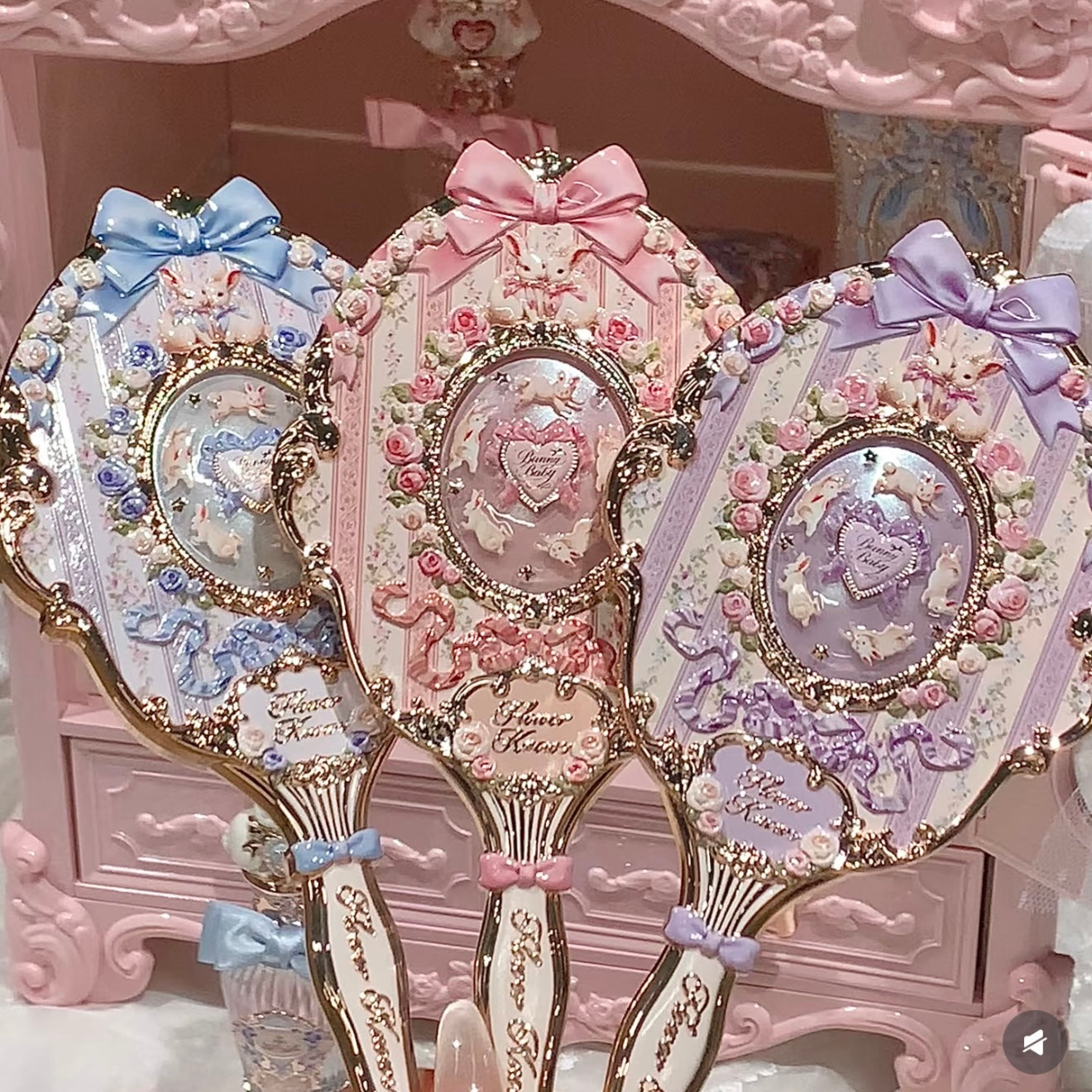 Vintage Princess Mirror