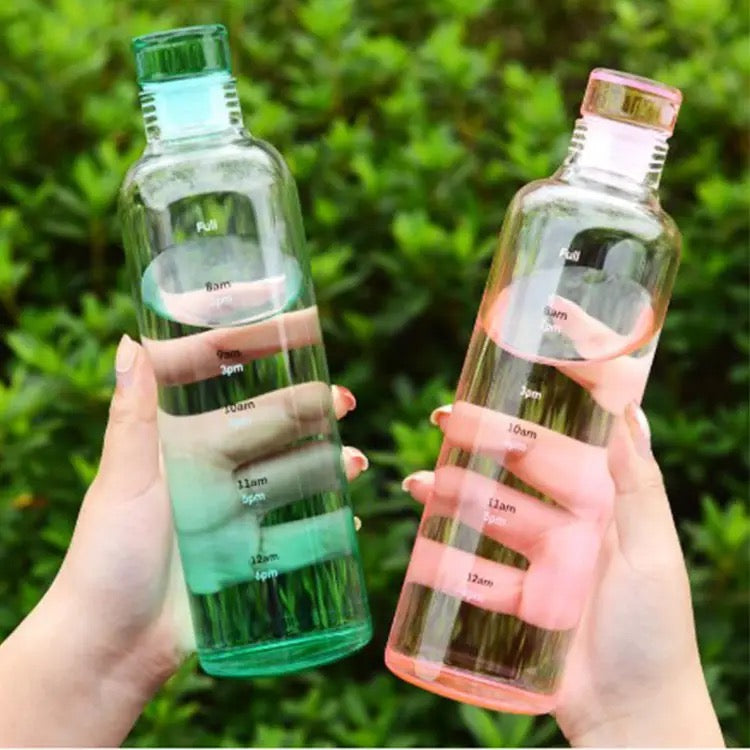 Glass Water Bottle