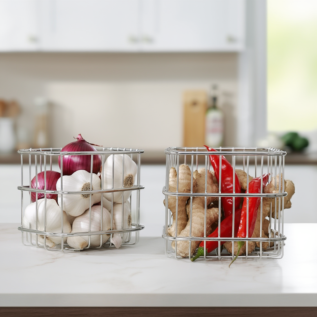 Steel Storage Basket