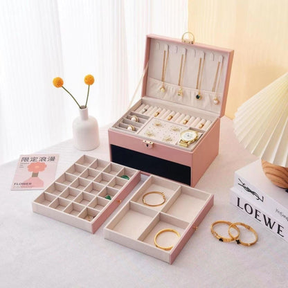Multi-Layer Jewelry Organizer Box