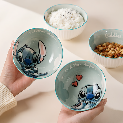 Disney Stitch Bowl Set