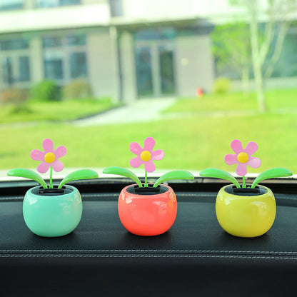 Dancing Flower Car Decor