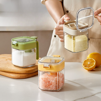 One-Touch Airtight Spice Jars