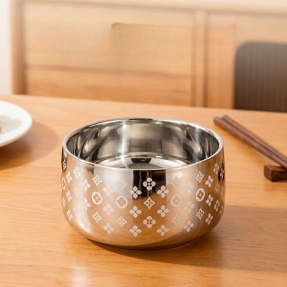 Double-Layer Food Bowl