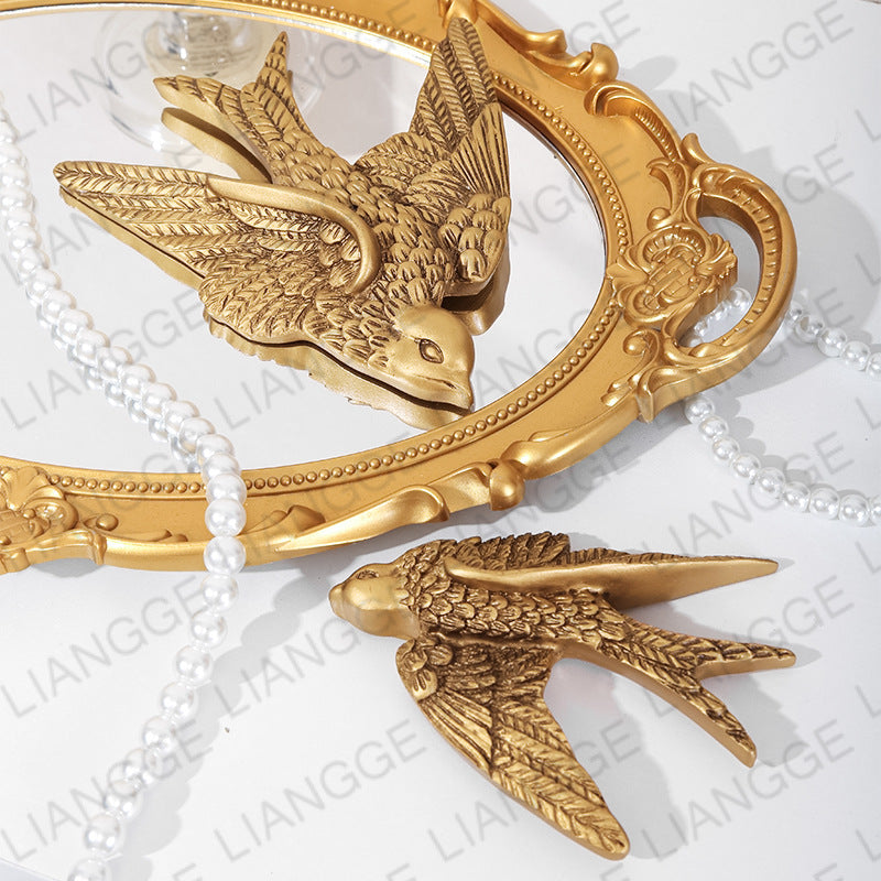 Gold Swallow Wall Decor