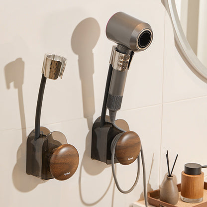 Wooden Hair Dryer Holder