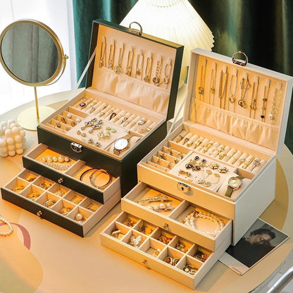 Multi-Layer Jewelry Organizer Box