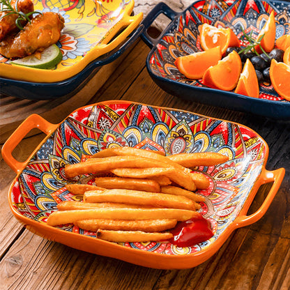 Vintage Ceramic Serving Tray