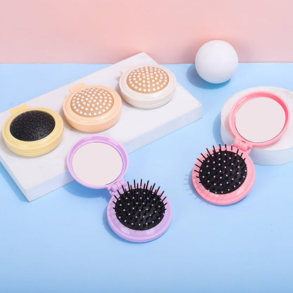 Mini Hair Comb with Mirror